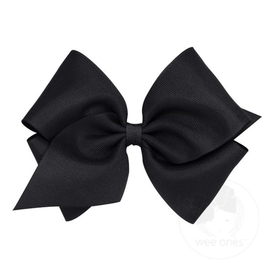 Wee Ones Bow Mini King - Black