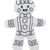 Mini Coloring Kit - Gingerbread (7
pc. set)