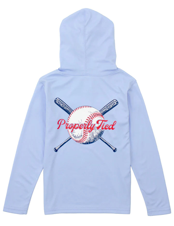 Boys Shade Performance Hoodie
Play Ball Light Blue