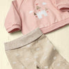 Baby Girl Castle Footie Set