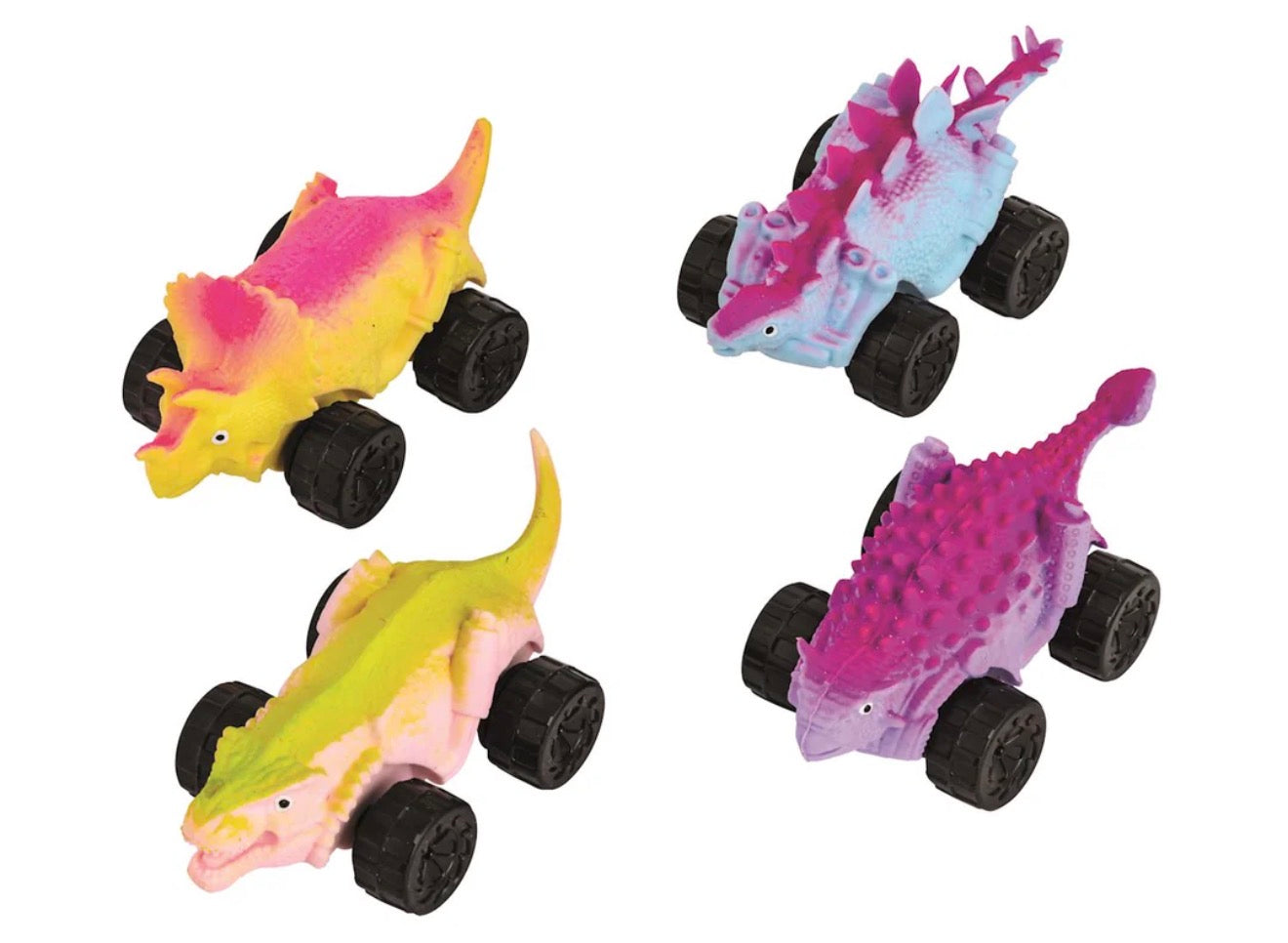Squishy Dinosaur Cars