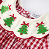 Christmas Embroidered
Christmas Tree Plaid Girls
Dress