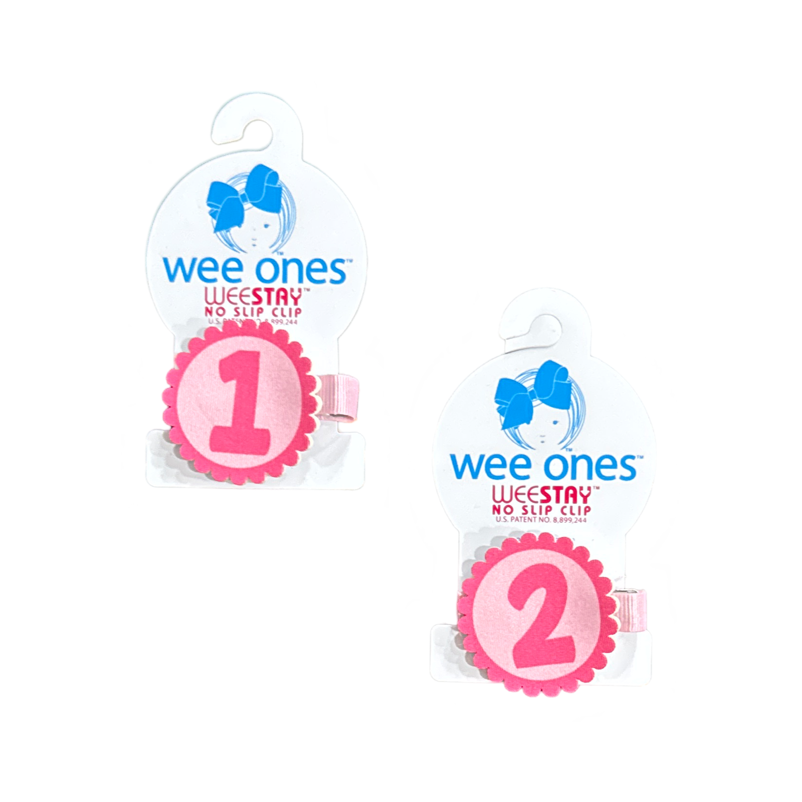 Wee Ones Birthday Print Hair Clip