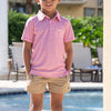 Saltwater Boys Inshore Stripe Polo UPF 15+