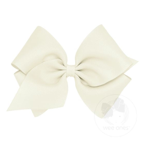 Wee Ones Bow Mini King - Antique White