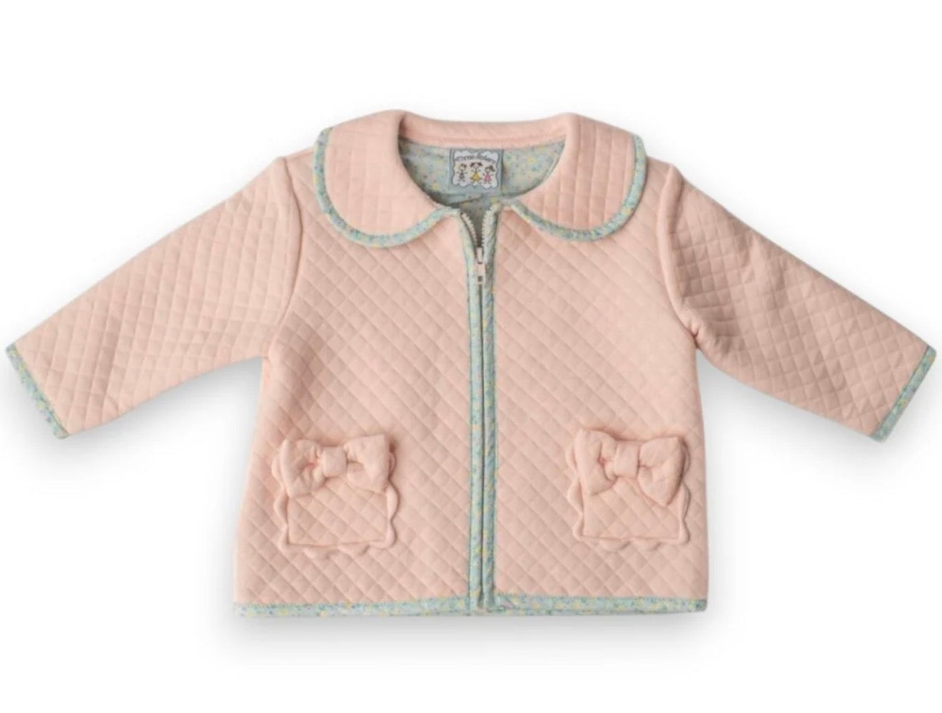 Lydia Girls Pink/Floral Jacket