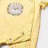 Baby Boys Lion Appliqué Romper