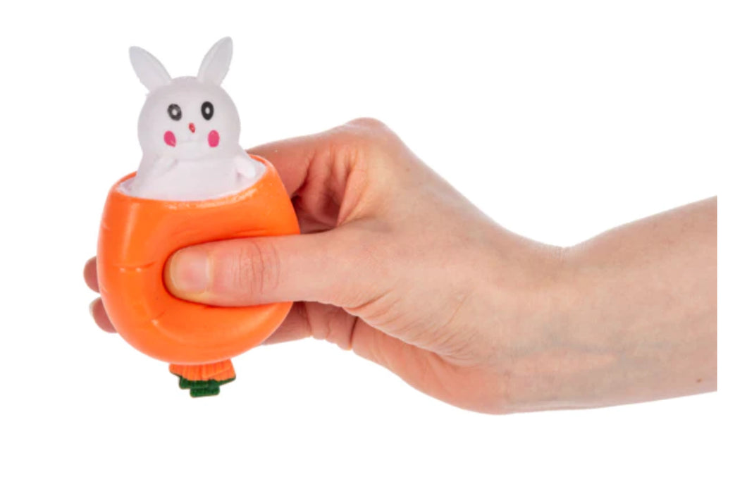 Hide and Seek Squishy Bunny-Carrot