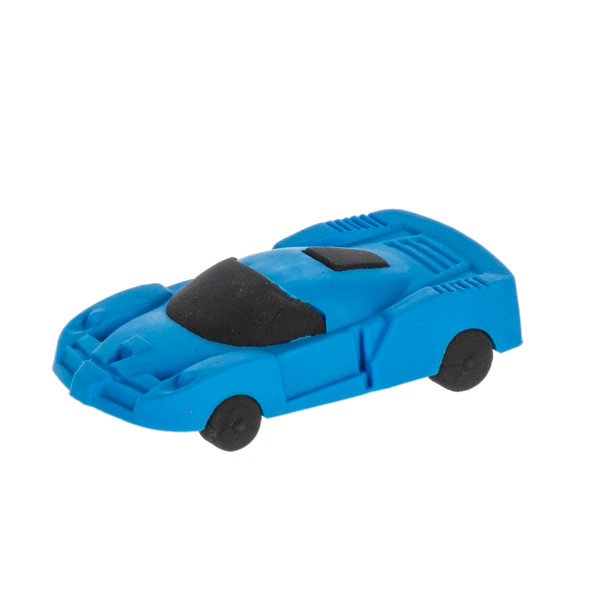 Valentine Card Race Car Erasers