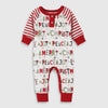 Baby Boys Peace Love & Joy Christmas Romper