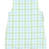 Sophie & Lucas Blue and Green Gingham Jon Jon