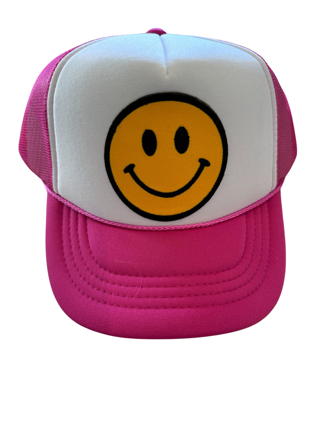 Youth Smiley Face Rope Hat