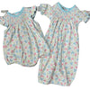 Magnolia Baby Natalie’s Classics Bishop Printed S/S Flutters Bubble