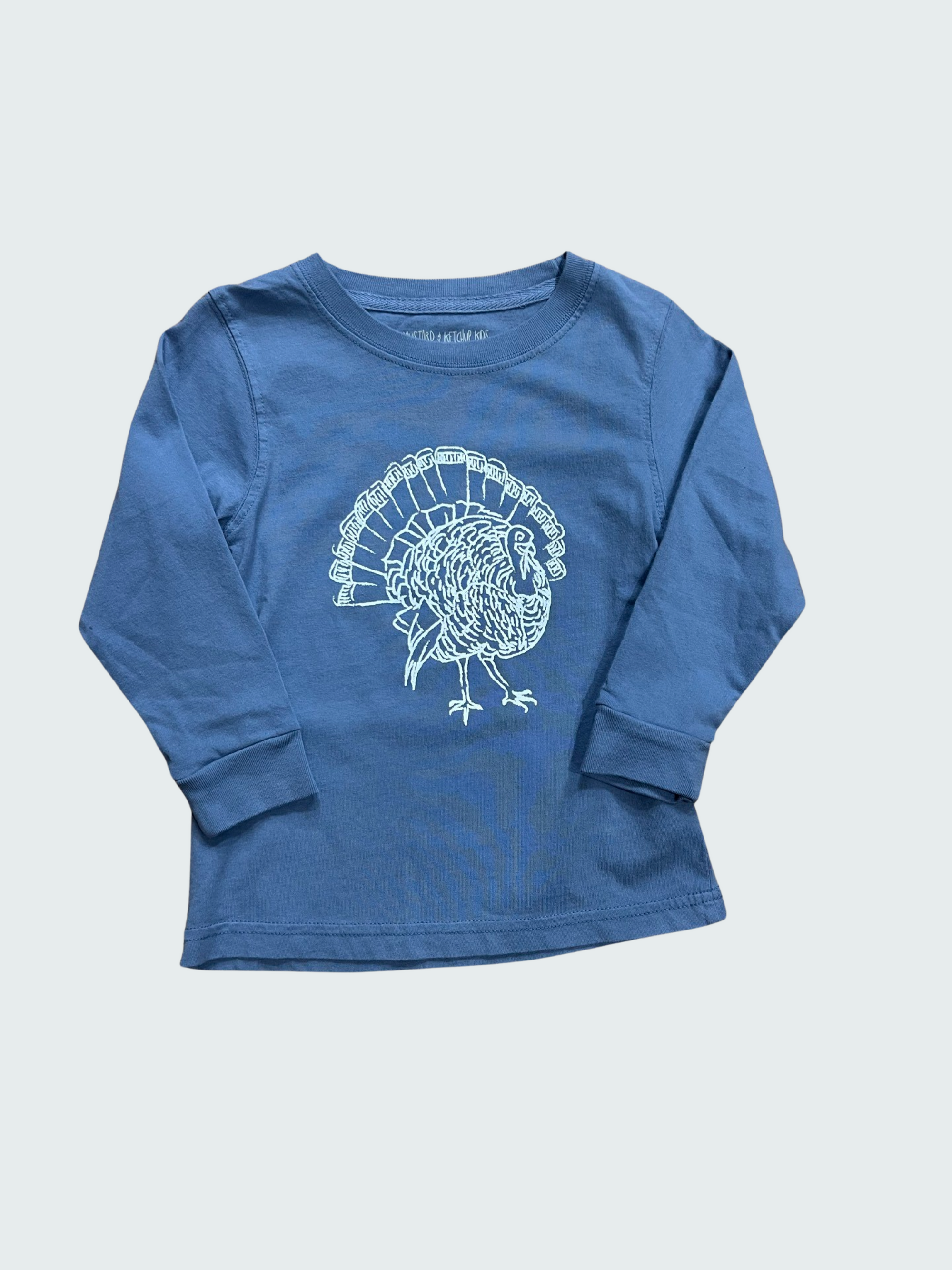 Mustard & Ketchup Kids Turkey Long Sleeve Shirt