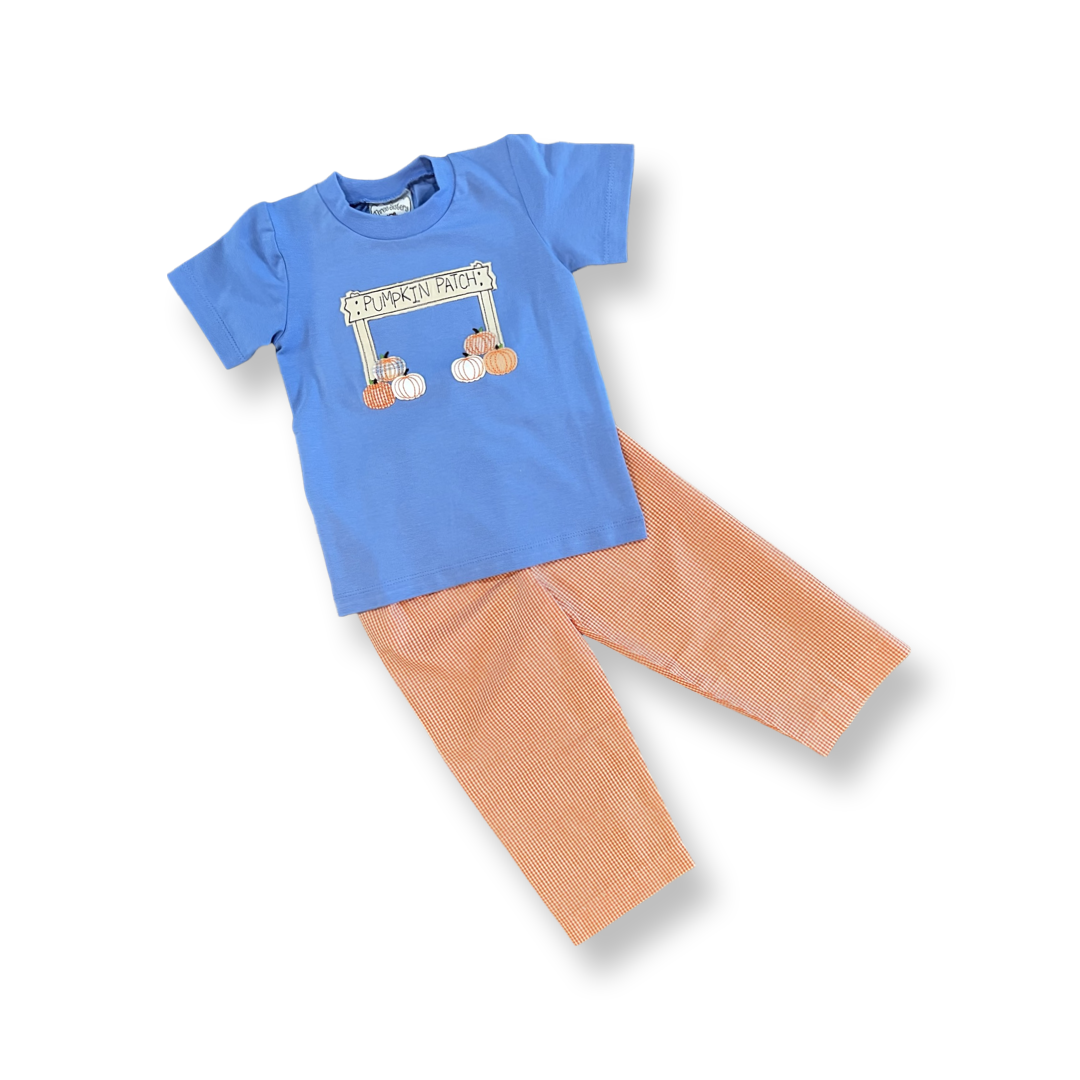 Three Sisters Pumpkin Patch Boys Pant Set