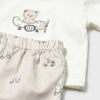 Baby Boys Teddy Bear Appliqué Short Set