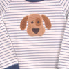 Puppy Appliqué Jogger Set