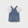 Baby Boy Denim Overall Set