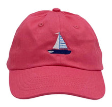 Load image into Gallery viewer, Boys Sailboat Baseball Hat
