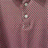 Boys Micro Georgia Outline-Red/Black Polo