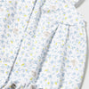 Mayoral Baby Blue & Yellow Floral Print Romper