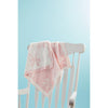 Chenille Bow Blanket-Pink
