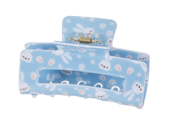 Easter Bunny Hair Claw Clips