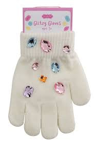 Girls Glitzy Gloves