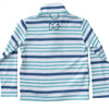 Prodoh Sporty Snap Pullover Moonlight Nile Stripe