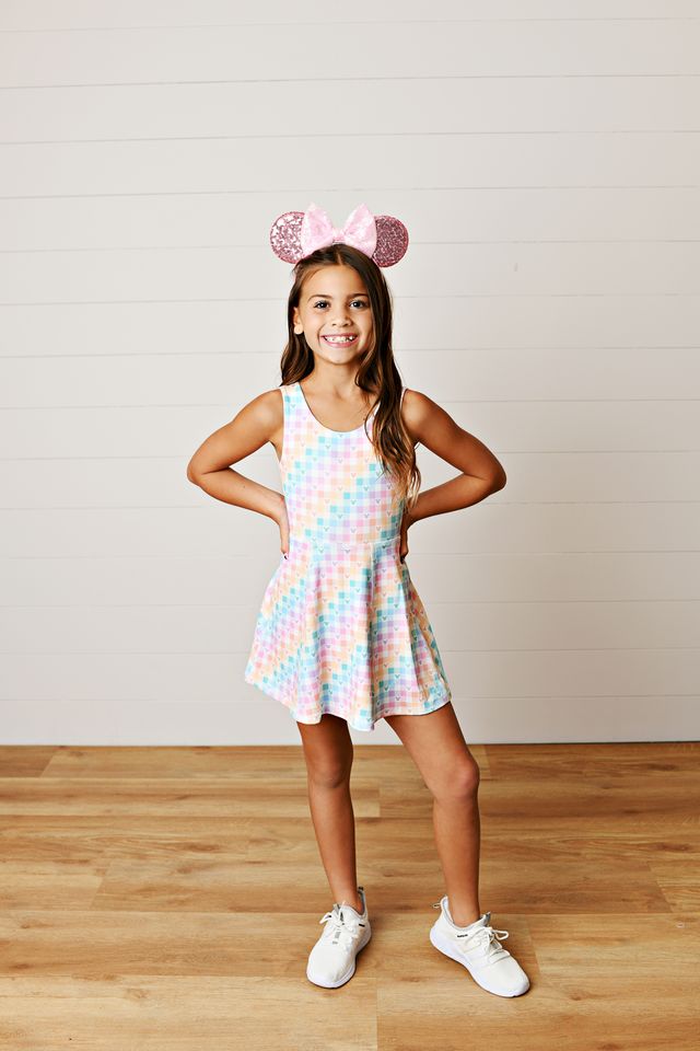 Gingham Active wear Mouse Dress