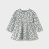 Floral Print LS Sweater Dress