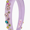 Bari Lynn Thin Jewel Padded
Headband