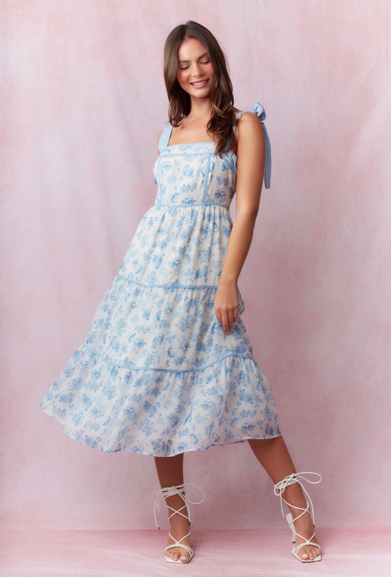 Floral Printed Maxi Dress