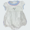 Magnolia Baby Anna’s Classic Embroidered Ruffle Bubble