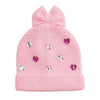Girls Rhinestone Beanie Hat