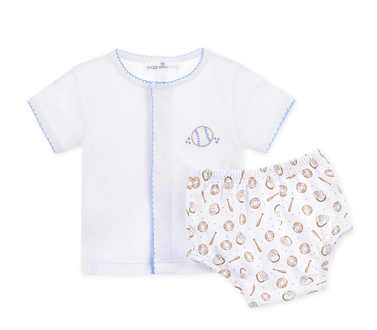Precious Lil’Slugger Boys Diaper Set