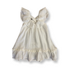 Bela & Nuni White/Pearl Dress Crossback