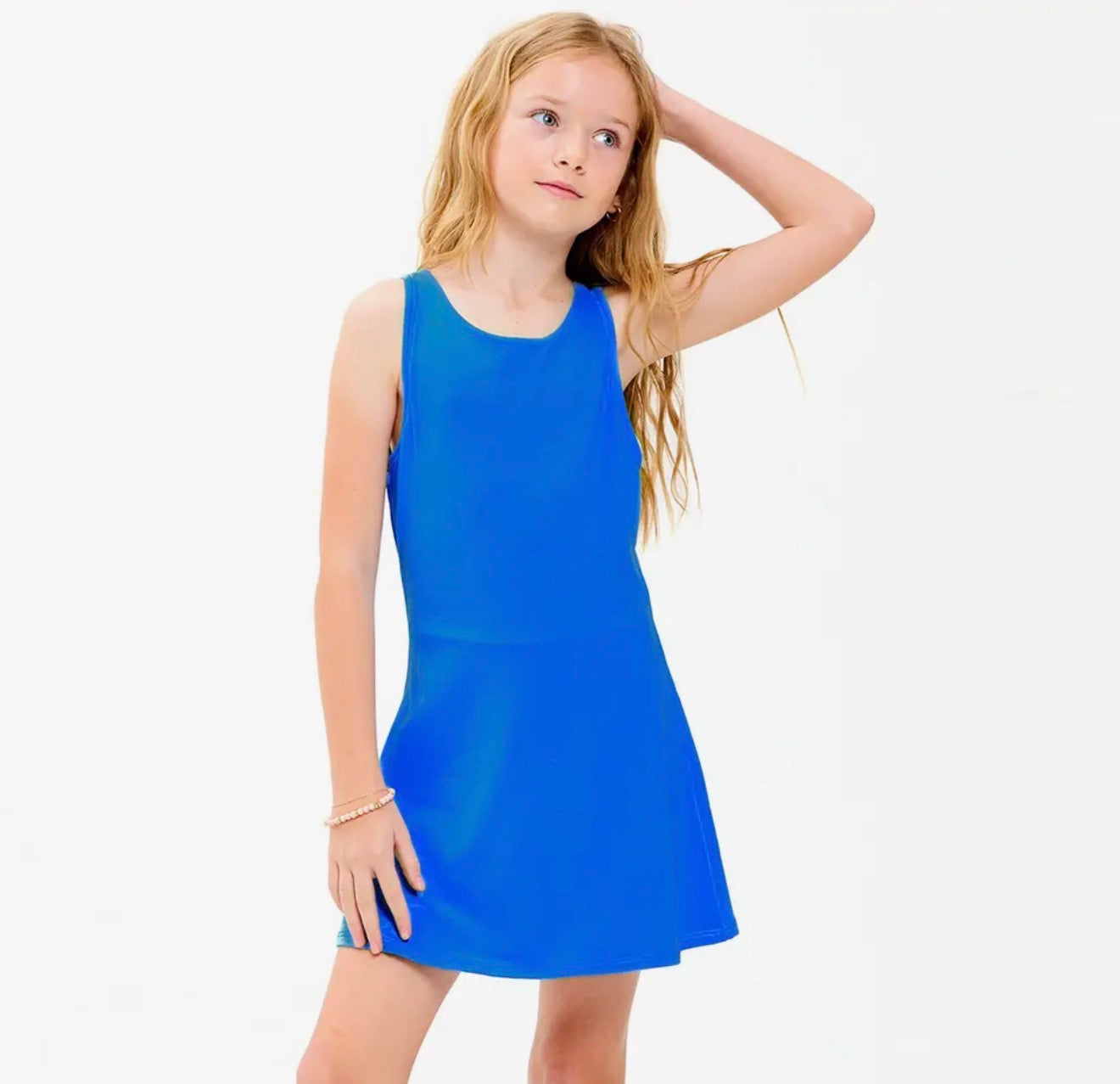 Cross Strap Back Mini Dress Romper