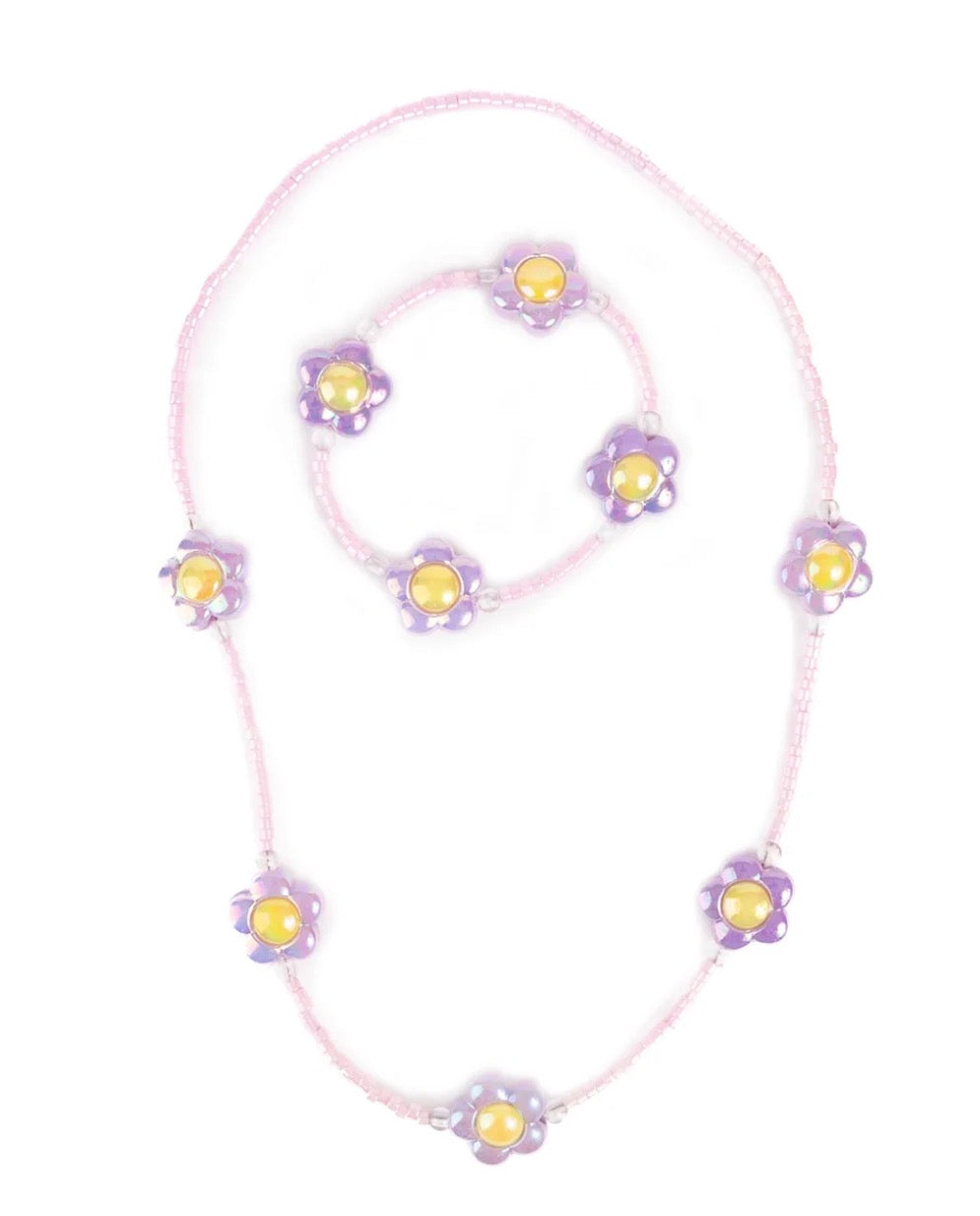 Crazy for Daisies Necklace & Bracelet Set