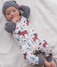 Load image into Gallery viewer, Moose Tracks Bamboo Romper

