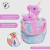 Mommy and Baby Plush Unicorn Set