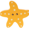 Wooden Sea Life Rattle 3.5”