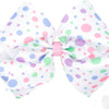 Wee Ones Medium Pastel Dot Spring Print Bow