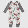 Moose Tracks Bamboo Romper