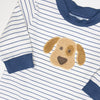Puppy Appliqué Boys Romper