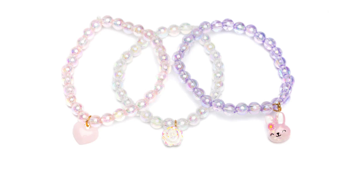 Great Pretenders Happy Bunny Bracelet-3 piece set