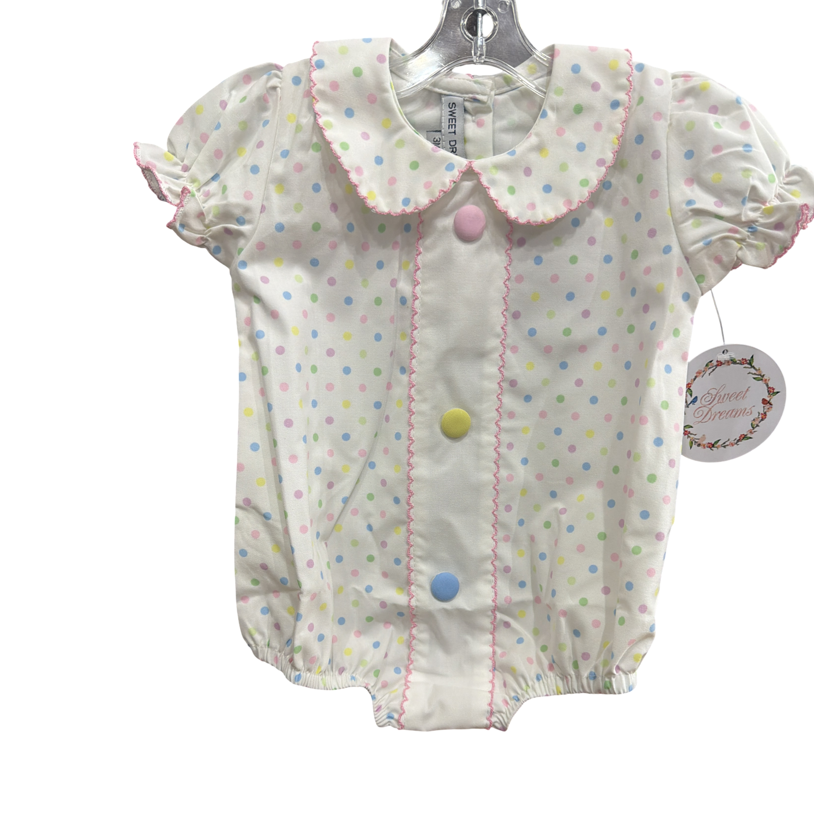 Confetti Dot Buttons Bubble