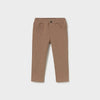 Brown Leggings w/ Button and Pockets