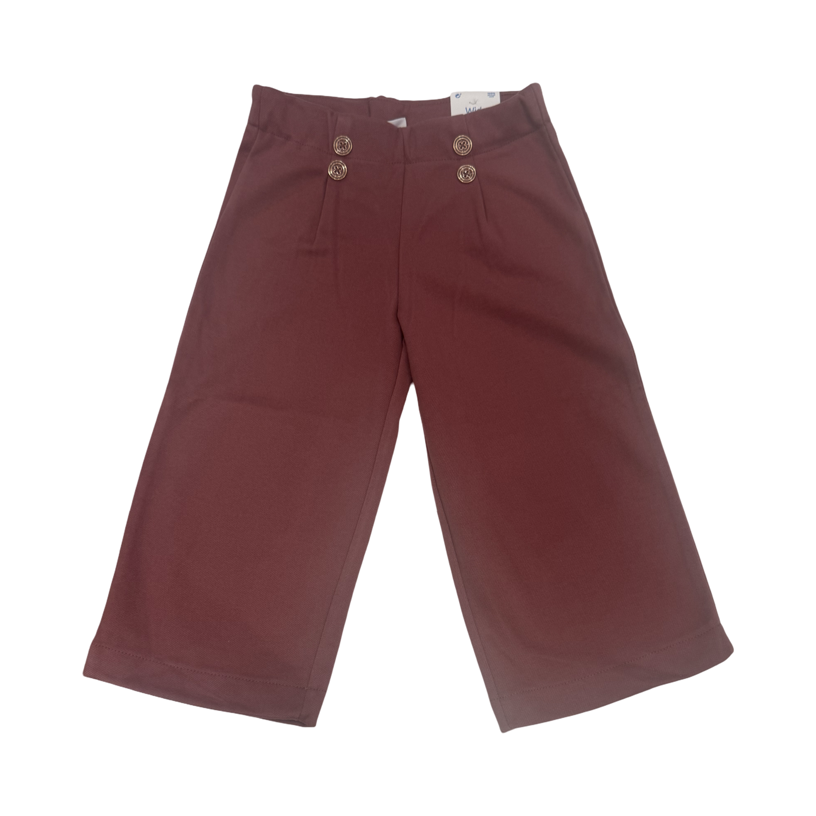 Wide Leg Trousers-Rosado