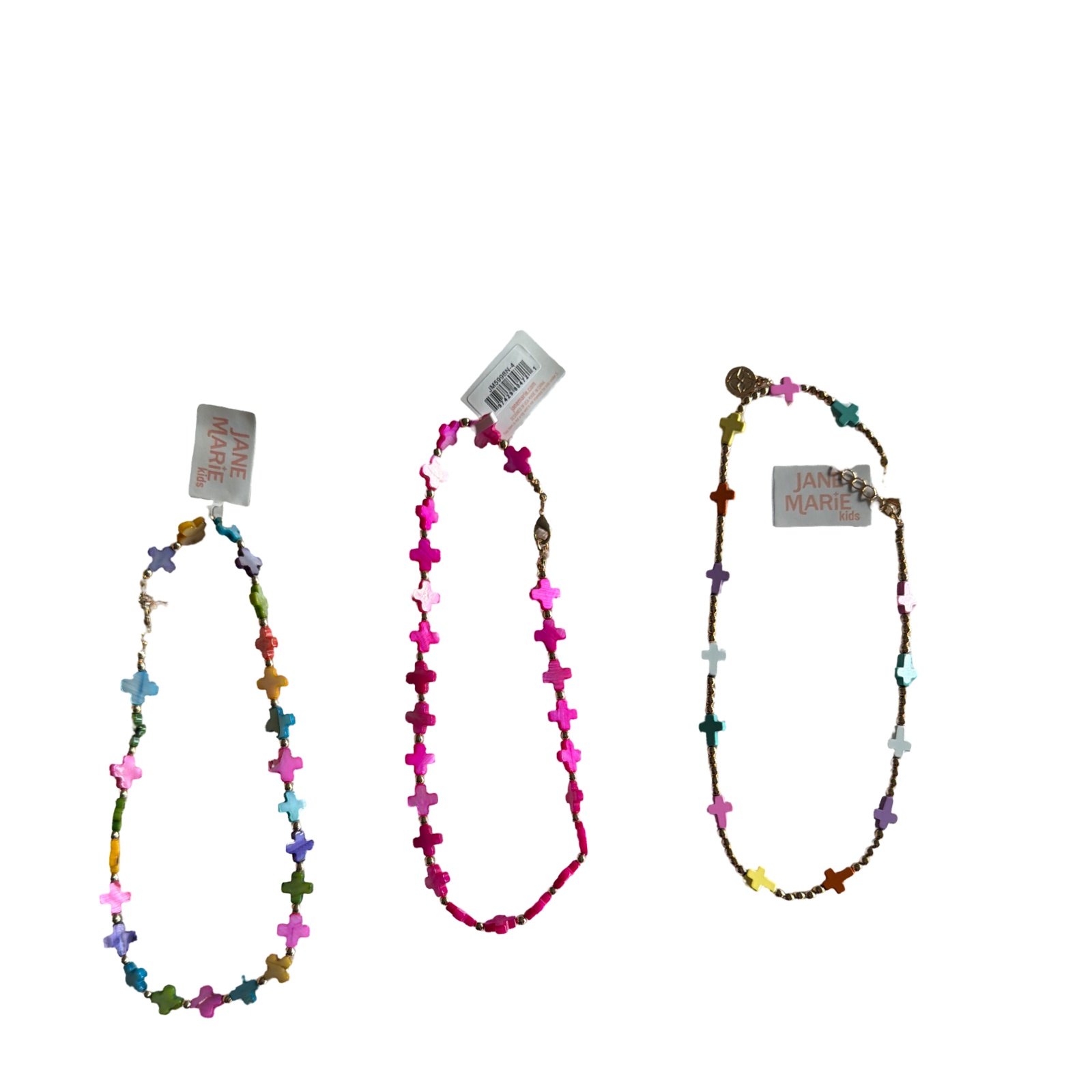 Jane Marie Cross Bead Necklace